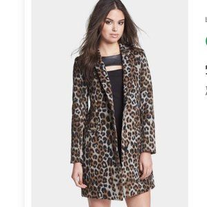 BB Dakota Cheetah Print Coat